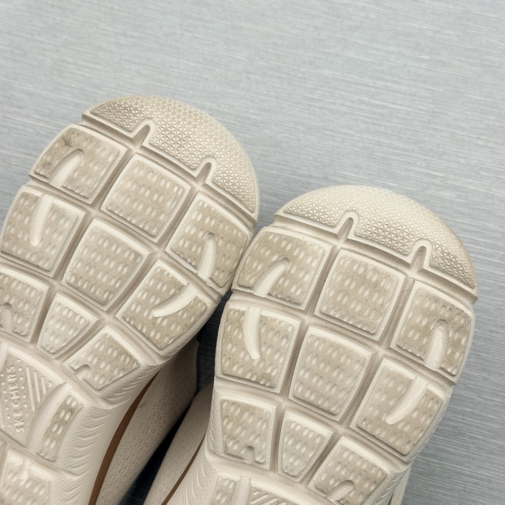 Skechers Slip Ins Women's 10 Summits Leopard Chic Natural Sneakers 150275 - Picture 8 of 12